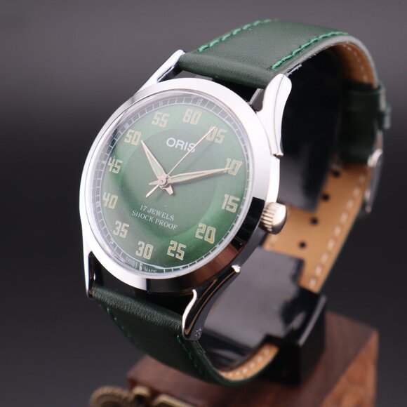 Oris Vintage Swiss 17 Jewels Hand-Wound Mechanical Men's Watch - FREE SHIPPING - Picture 2 of 12